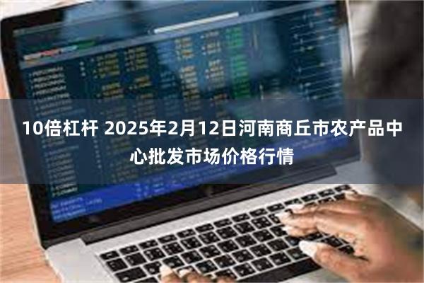 10倍杠杆 2025年2月12日河南商丘市农产品中心批发市场价格行情